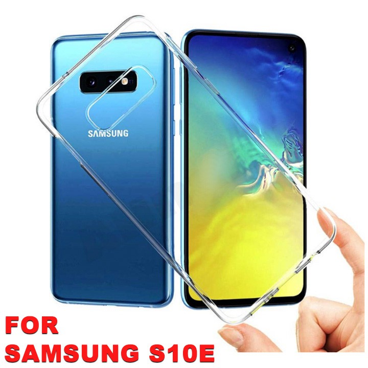Ốp lưng dẻo silicon trong suốt Samsung S10E