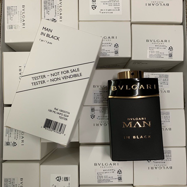 TESTER Nước hoa Bvlgari Man In Black EDP 100ml