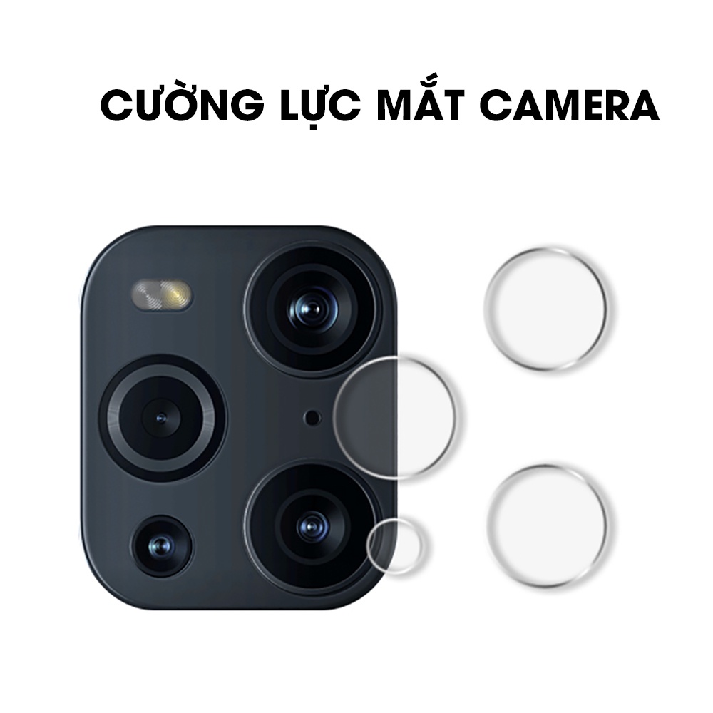 Cường lực camera Find X3 Pro độ cứng 9H trong suốt - Dán camera Oppo Find X3 Pro
