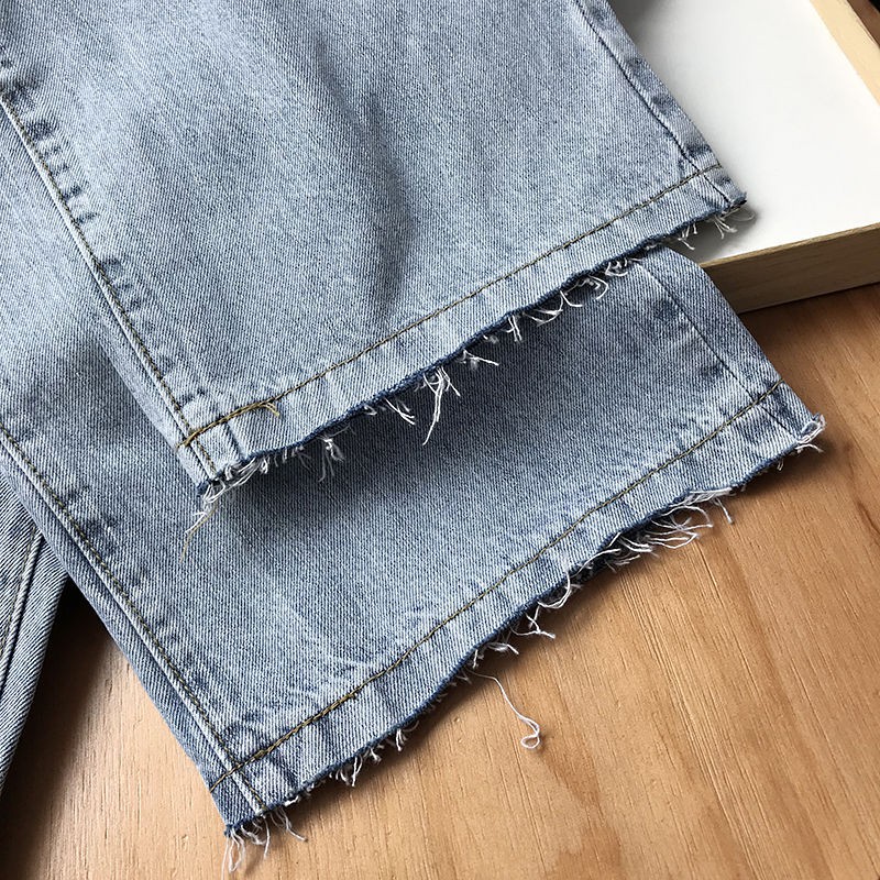 Quần Jeans Nữ Lưng Cao Ống Đứng Thời Trang Hàn 2020 K # 13 | BigBuy360 - bigbuy360.vn