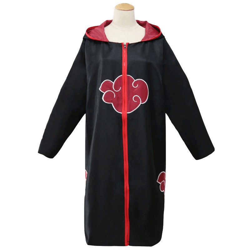 XẢ KHO - Áo Choàng Hóa Trang Nhân Vật Anime Akatsuki Itachi  - mẫu mới