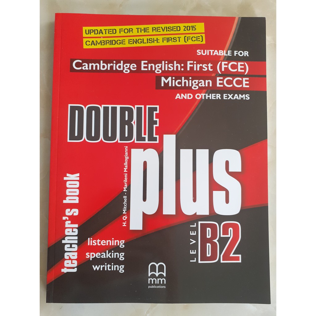 Sách giáo trình tiếng Anh MM Publications: Double Plus B2