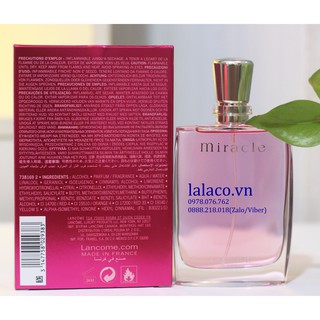 Nước hoa nữ Lancome Miracle l'eau de parfum