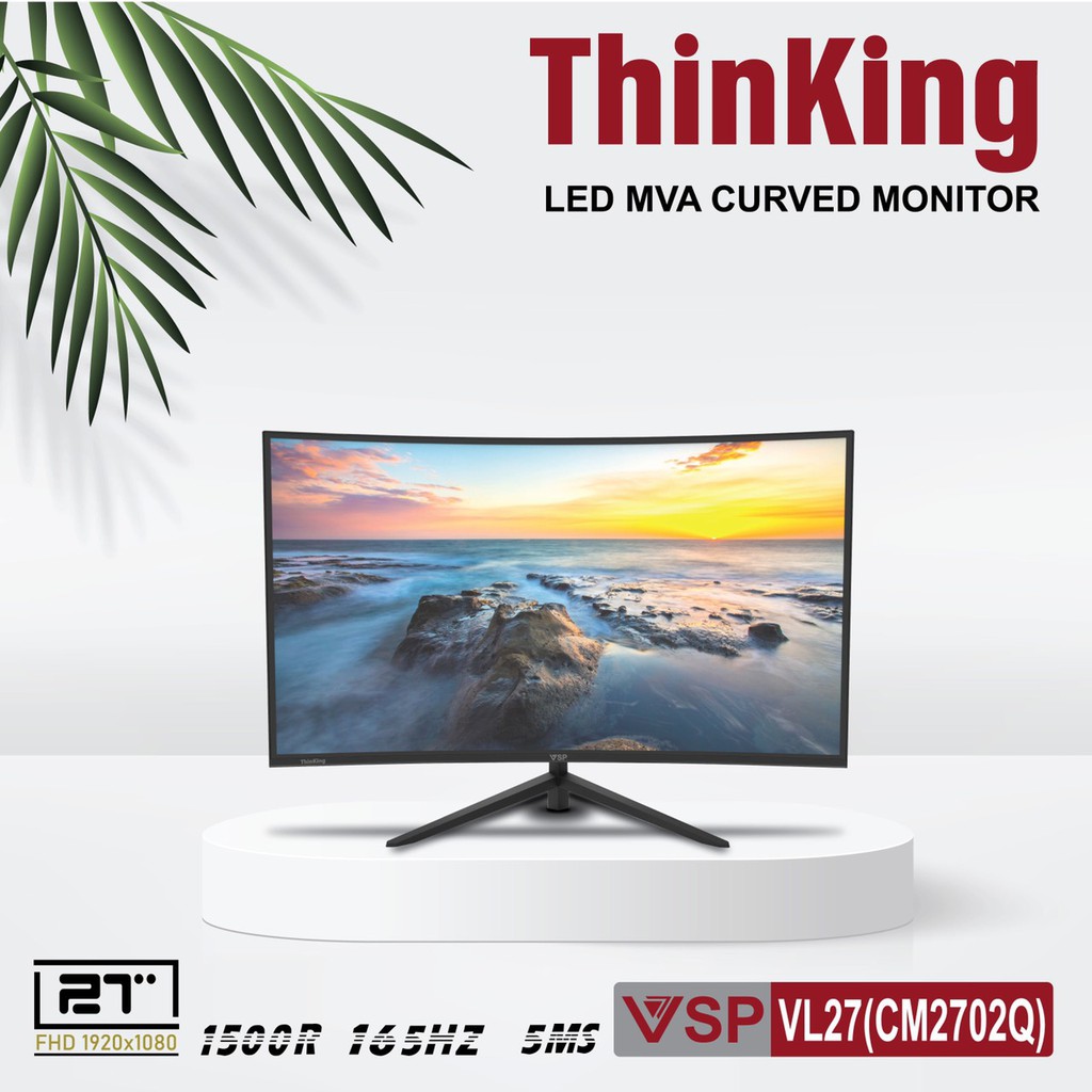 Màn hình LCD 27" VSP VL27 CM2702Q Đen New 100% FullBox