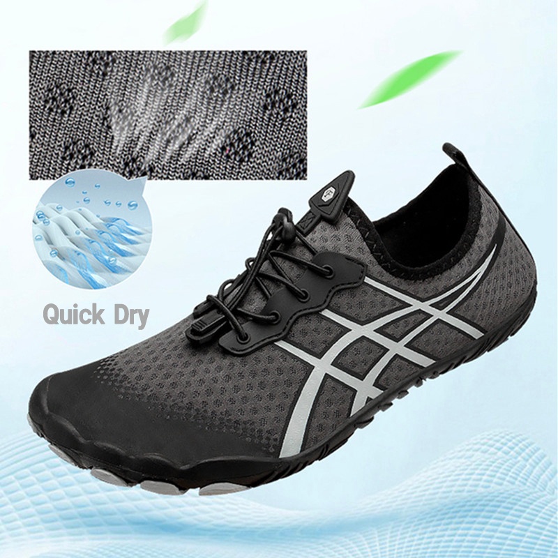 Giày Đi Biển Leo Núi Màu Đen Dễ Thương ZYJ211 / 36-46