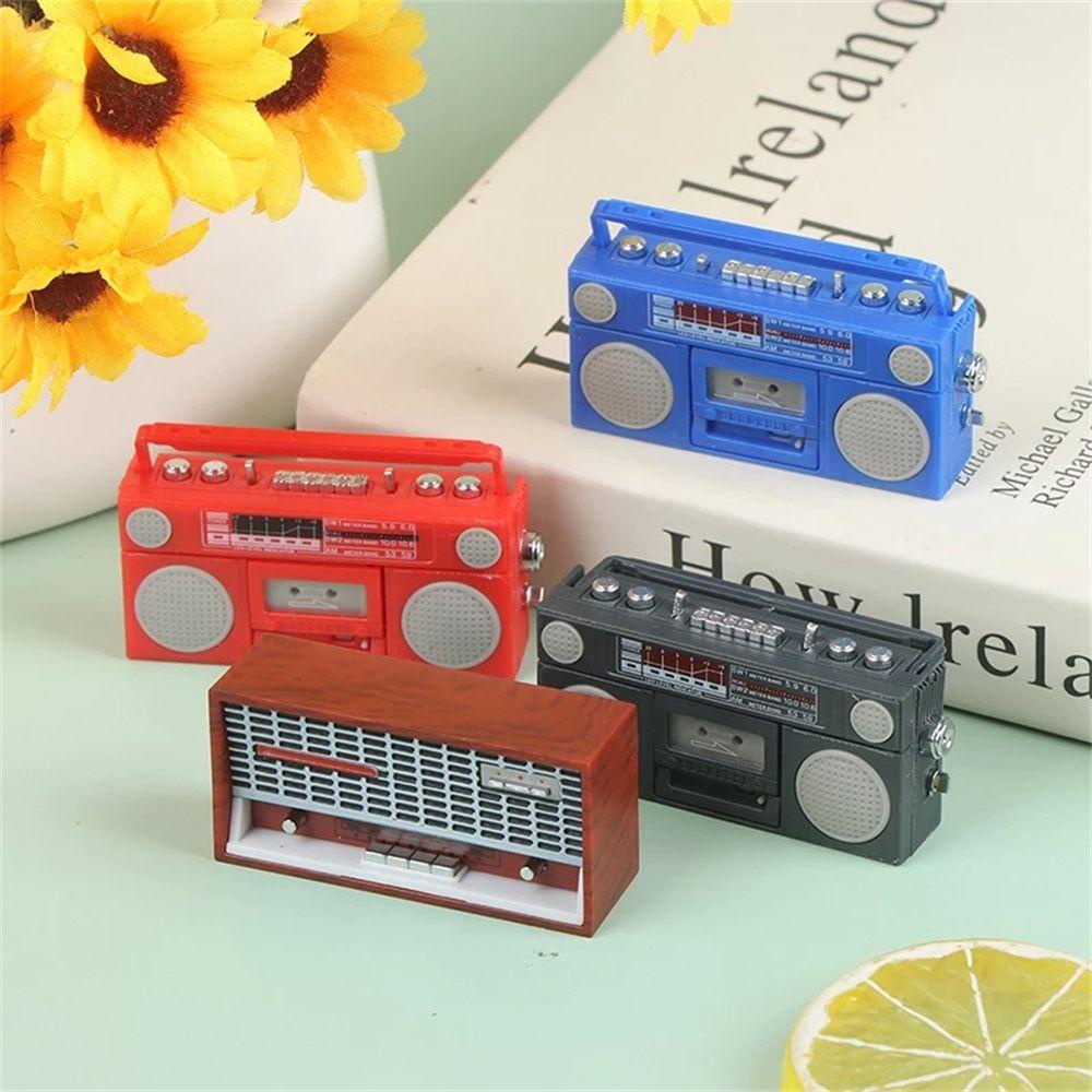 BEBETTERM Radio Đồ Chơi Tỉ Lệ 1: 12 Trang Trí Nhà Búp Bê