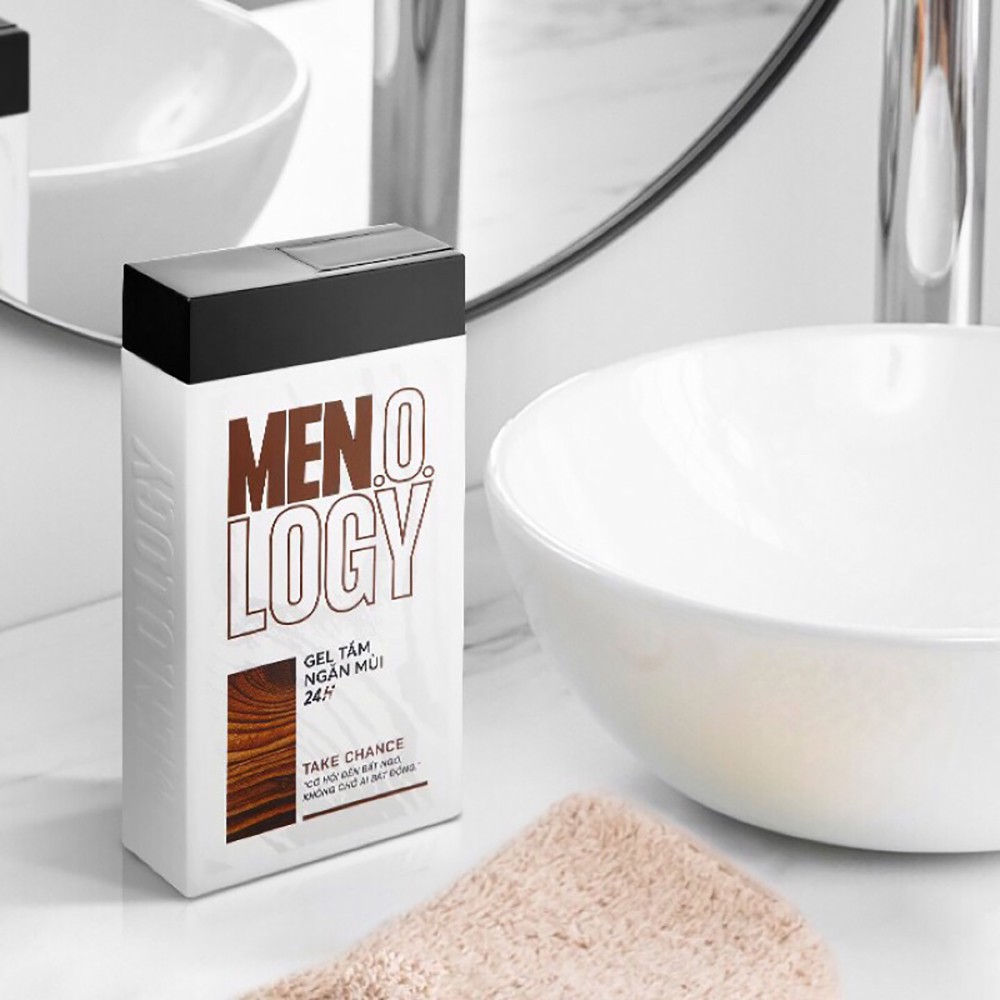 Gel Tắm Men.o.logy Get Ready Ngăn Mùi 24H Hương Đàn Hương và Tuyết Tùng 350ml