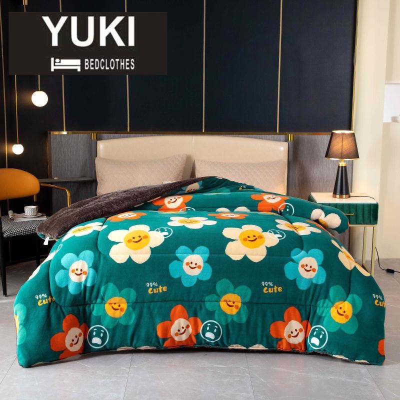 CHĂN LÔNG CỪU YUKI - CHĂN ĐẠI HÀN - SIÊU ẤM