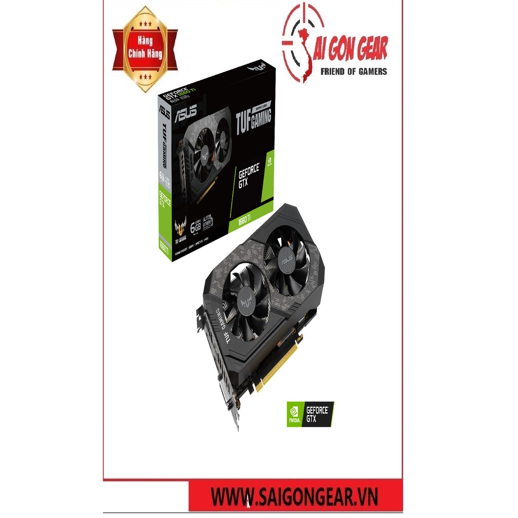Card màn hình Asus TUF GTX 1660 Ti-T6G-EVO-GAMING