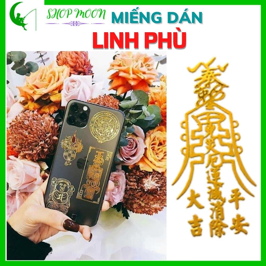 Linh Phù dán Điện thoại, Miếng dán Linh Phù mang tới Tài Lộc - May Mắn - Sức Khỏe - Phong Thủy dành cho điện thoại