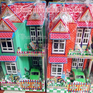 Hàng mã nhà lầu lớn gồm giấy tờ nhà, người hầu, xe oto, xe máy....