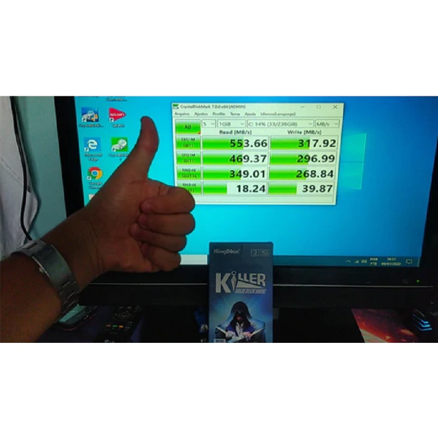 Ổ cứng SSD 120G KingDian - Chính hãng bảo hành 3 năm! | BigBuy360 - bigbuy360.vn