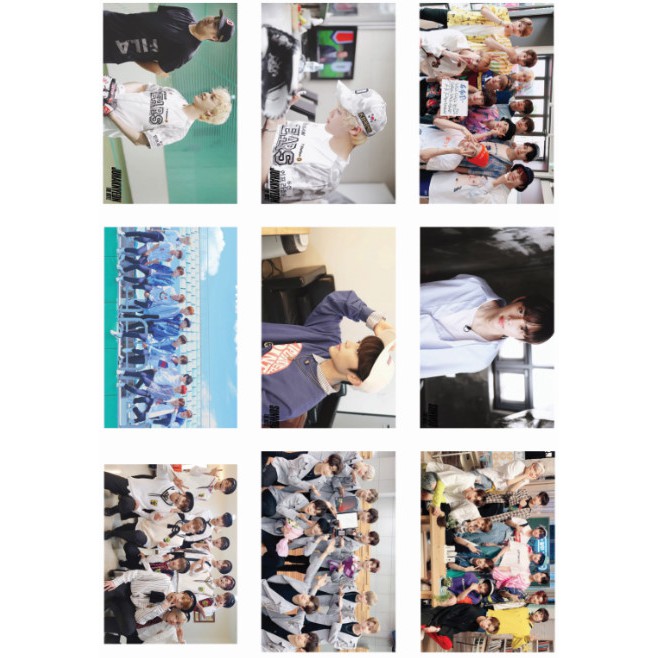 Lomo card 81 ảnh nhóm THE BOYZ update Twitter