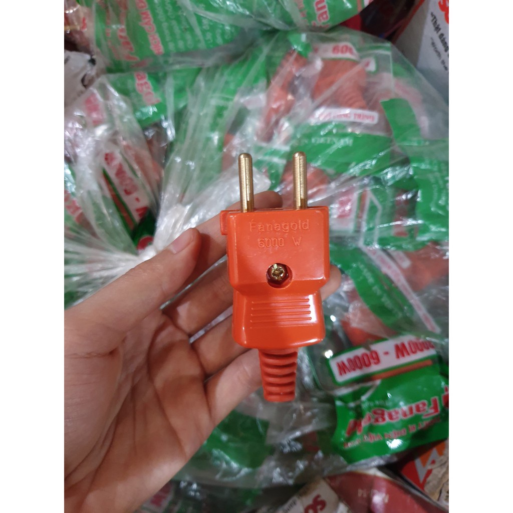 Phích cắm chịu nhiệt chịu tải 3000W Nival, phích cái siêu chịu tải, chuôi đực công suất cao