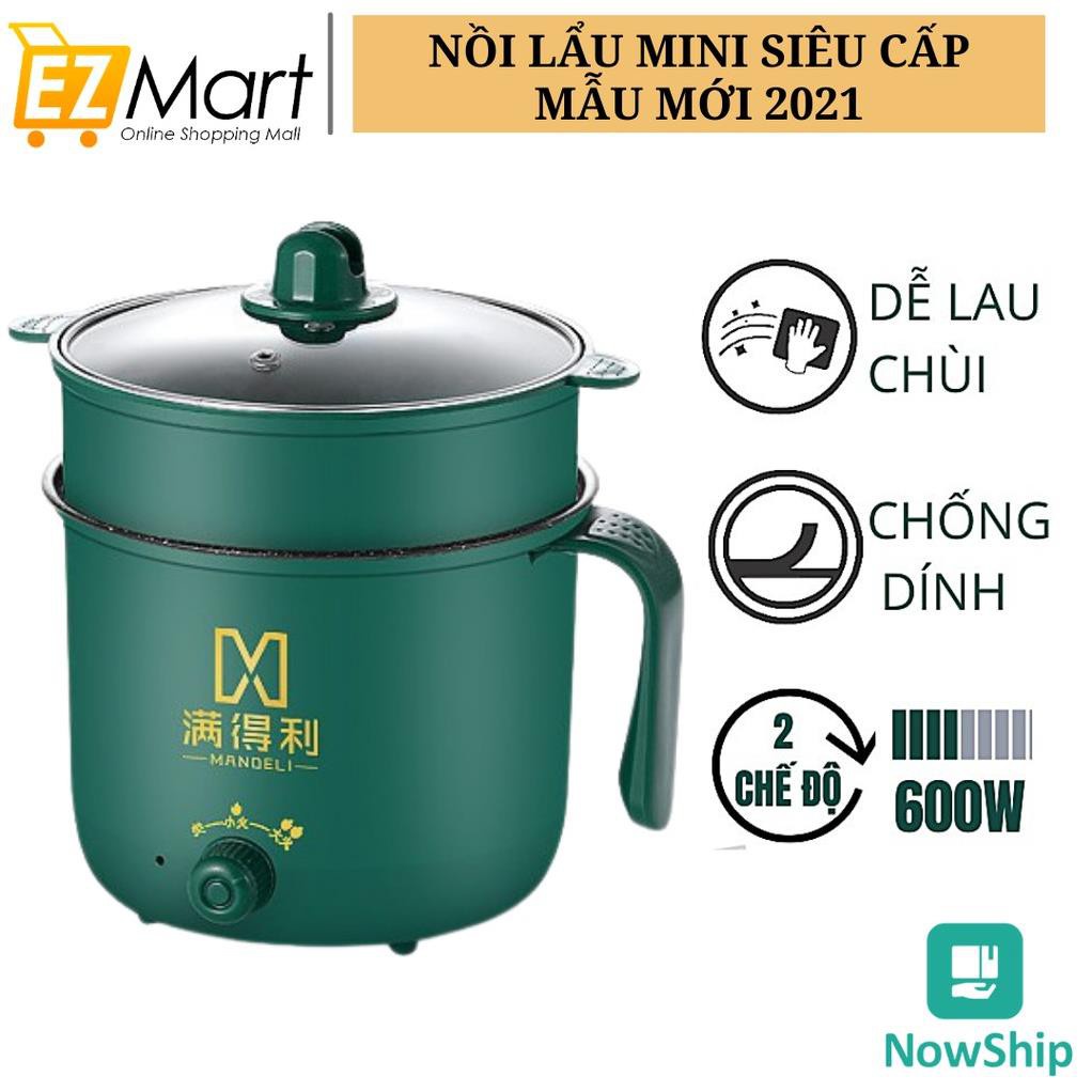 CA NẤU MÌ MANDELI DUNG TÍCH 1.8L , MÀU XANH NGỌC BÍCH - Nhà Mỵ Shop