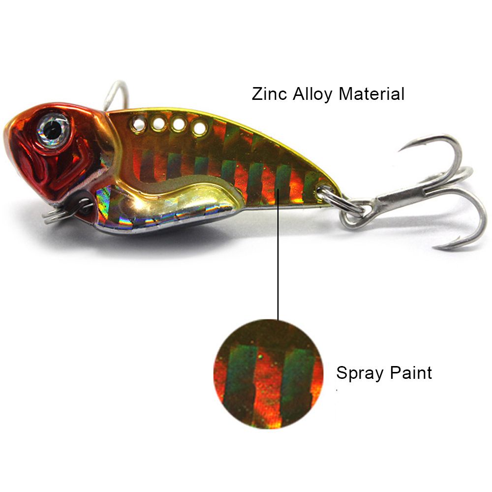 MUVAKO Mồi câu cá nhân tạo 3D bằng kim loại cứng 5g/7g/10g/15g/20g