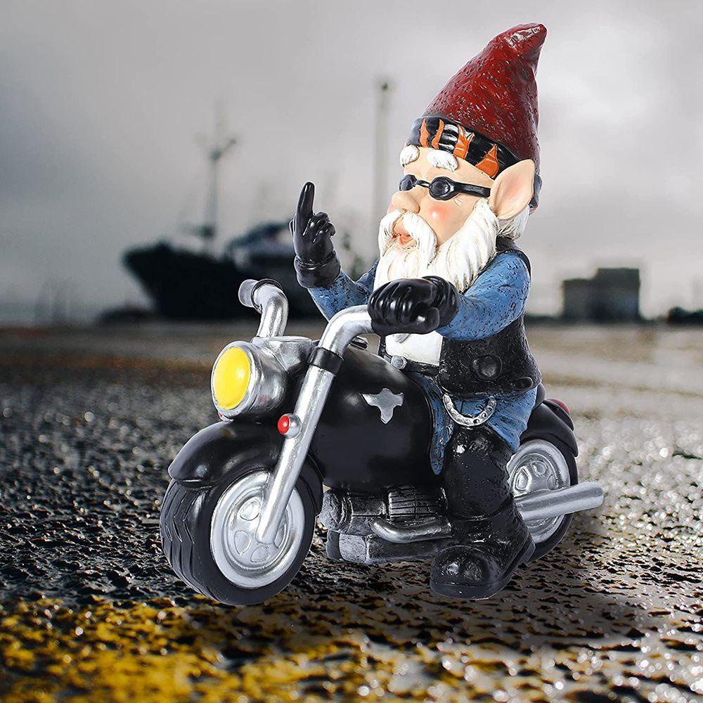 Mô Hình Gnome 1 Gnome Bằng Nhựa Resin Trang Trí Sân Vườn Ngoài Trời