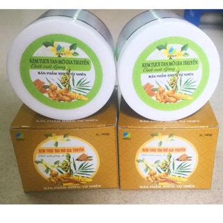 Combo 2 hộp kem gừng tan mỡ bụng tặng thước dây