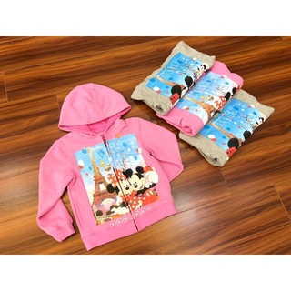 áo khoát mickey bé gái
