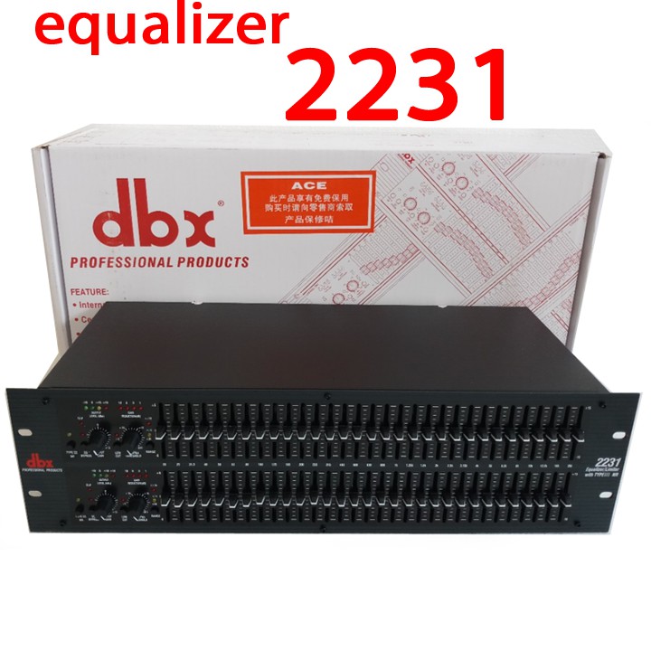 [Giá Sốc] lọc xì dbx 2231 G - equalizer DBX 2231+ TẶNG dâyCANON