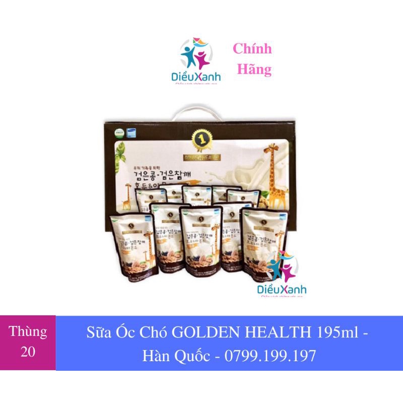 Mã GROSALE2 giảm 8% đơn 150K Thùng 20 Sữa hạt óc chó hạnh nhân GOLDEN