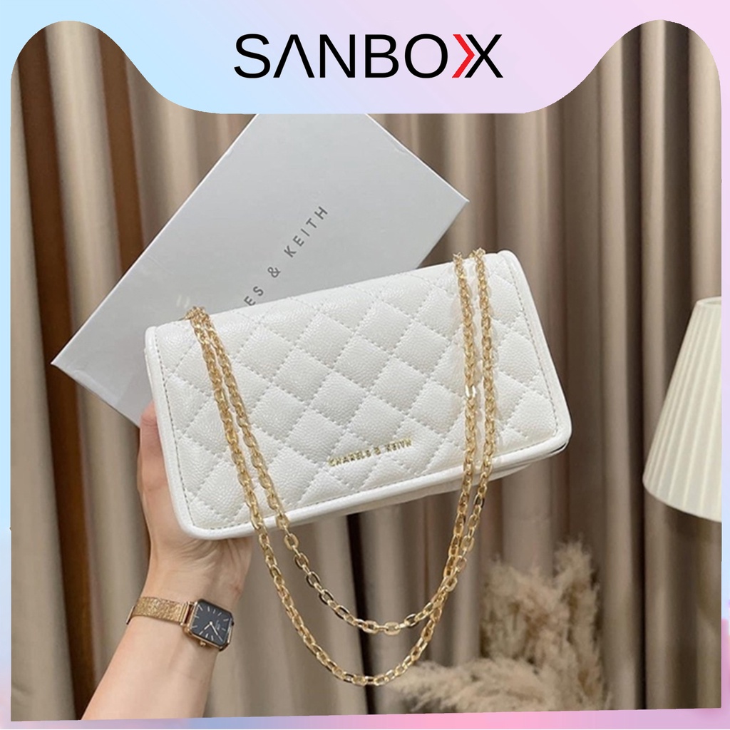 Túi đeo chéo nữ đẹp mini quai dây xích Sanbox Shop hàng hiệu thời trang phong cách Hàn Quốc giá rẻ