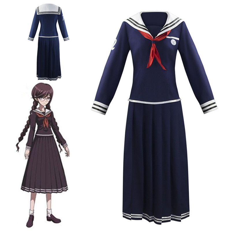 Danganronpa Bộ Đồ Hóa Trang Nhân Vật Anime touko toko Xinh Xắn
