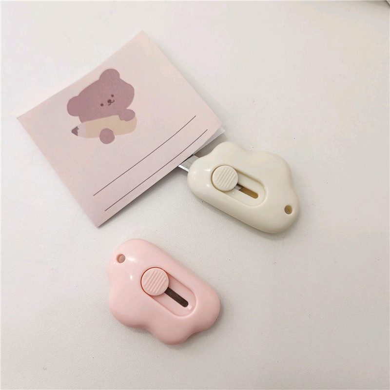 Cute Mini Craft Wrapping Box Paper Envelope Cutter Utility Knife Letter Opener