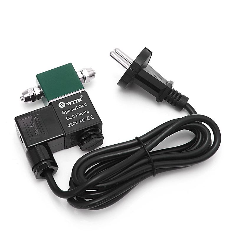 Van Điện Từ 220V EU Plug 50Hz CO2 Dành Cho Bể Cá