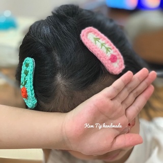 Set cặp tóc, kẹp tóc cho bé gái handmade dễ thương