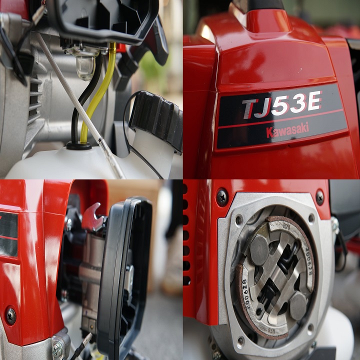 Máy cắt cỏ 2 Thì Kawasaki TJ53E Cần Cứng