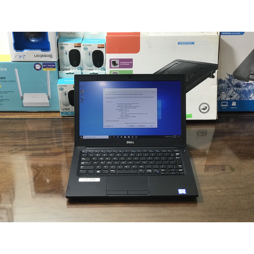 Latop Cũ Dell E7280 siêu gọn, chỉ 1,2kg {Core i5-6200U, RAM 8G, SSD 256G, VGA Intel HD 520, màn 12.5 inch