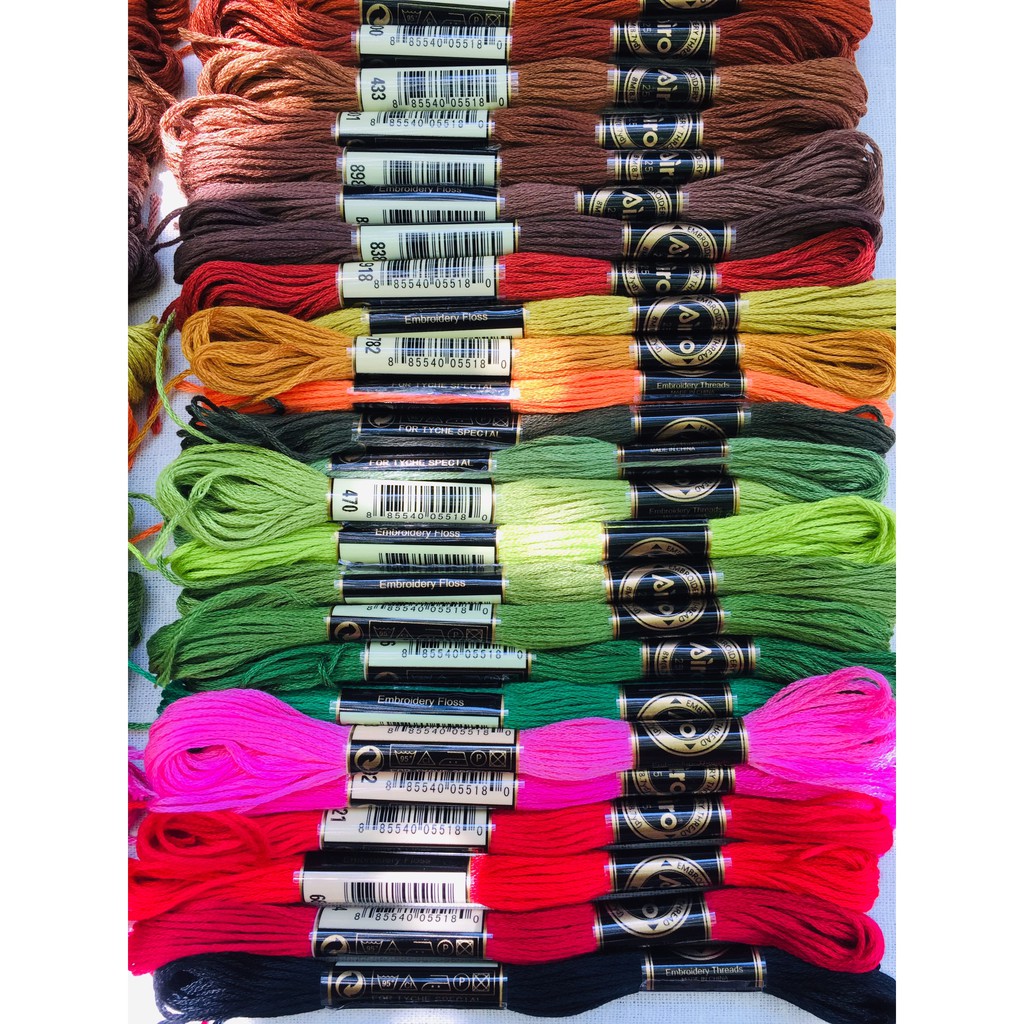 Set chỉ thêu Airo hãng Cherish cao cấp