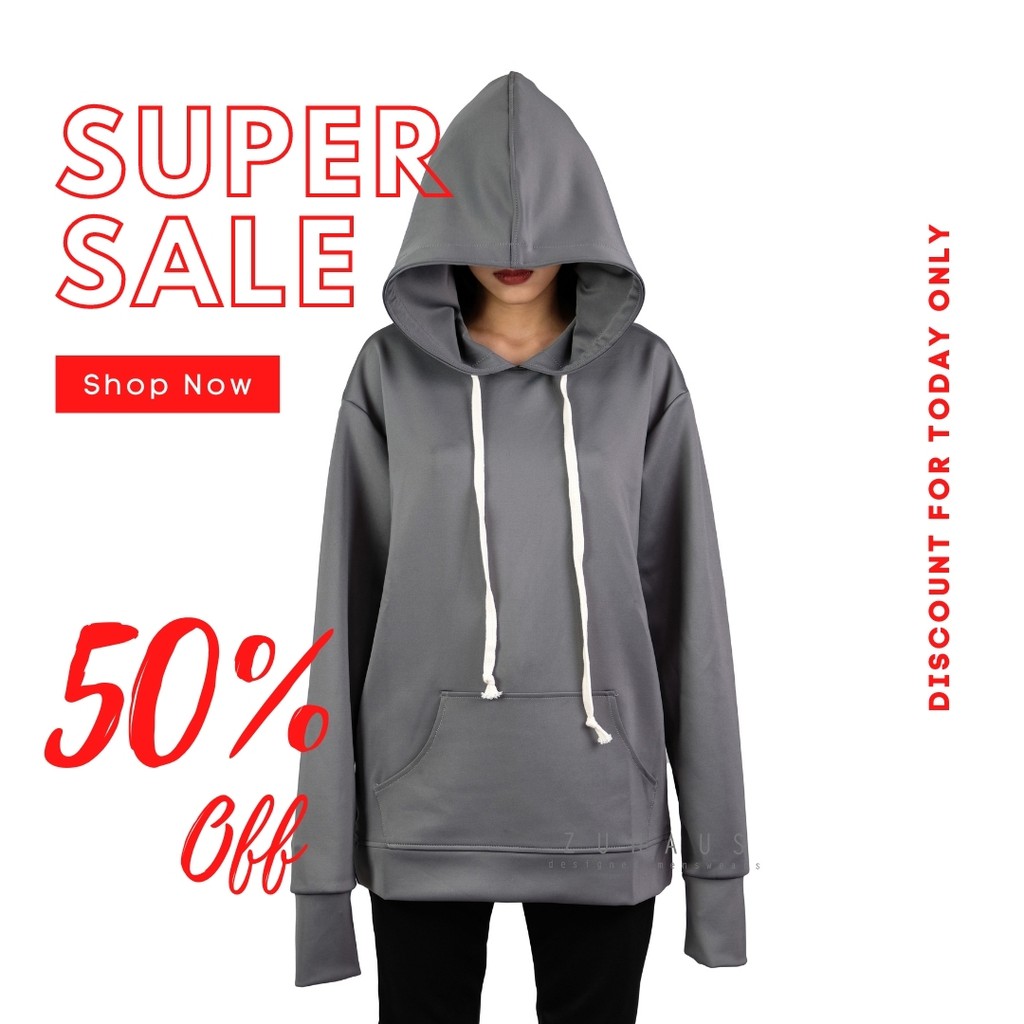 Áo khoác hoodie form oversize streetwear dễ phối đồ vải xịn (Hàng thiết kế - Zuhaus) | BigBuy360 - bigbuy360.vn