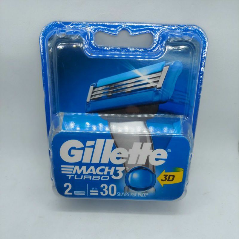 Hộp Lưỡi Dao Cạo Râu Gillette MACH3 TURBO