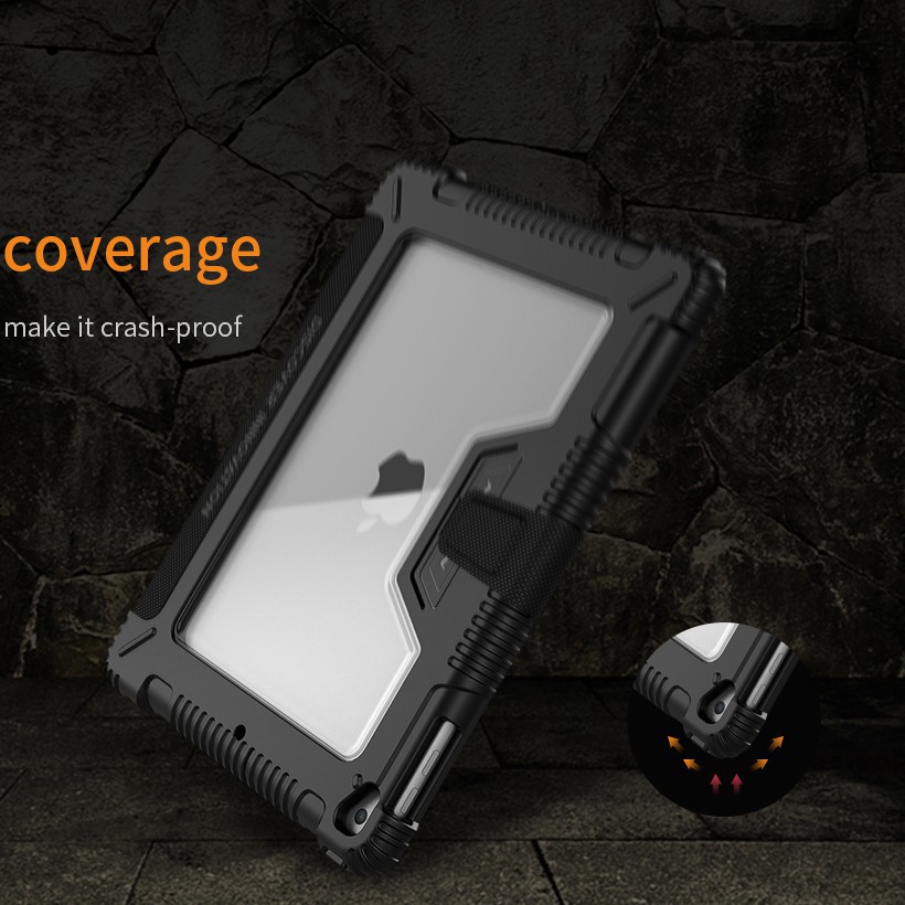 [Mã ELMS5 giảm 7% đơn 300K] BAO DA IPAD 9.7 2018 - 2017 NILLKIN BUMPER CHỐNG SỐC CHÍNH HÃNG HÀNG CHUẨN | BigBuy360 - bigbuy360.vn