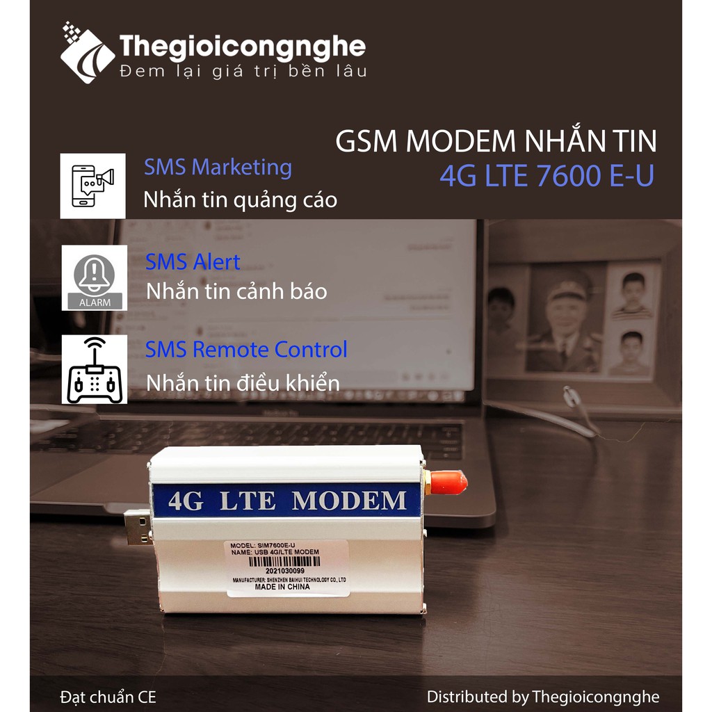 Thiết bị nhắn tin GSM (Trắng) Wavecome GSM MODEM G800U-G800R | BigBuy360 - bigbuy360.vn