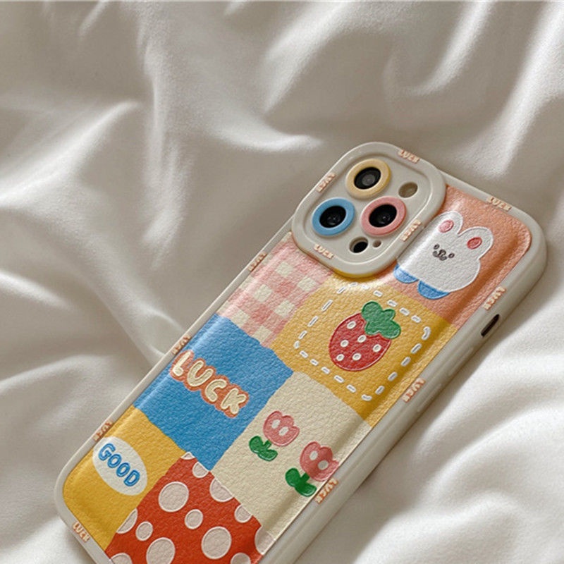 Ốp điện thoại silicon họa tiết trái cây thích hợp cho IPhone 12 13 11 Pro Max X Xs Max Xr 7 8 Plus