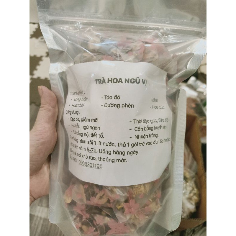 Trà hoa ngũ vị