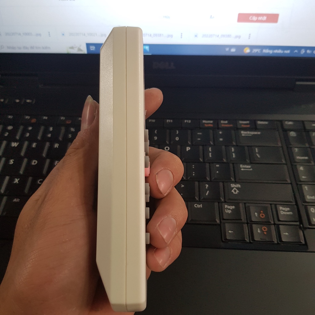 REMOTE MÁY LẠNH DAKIN NÚT HỒNG