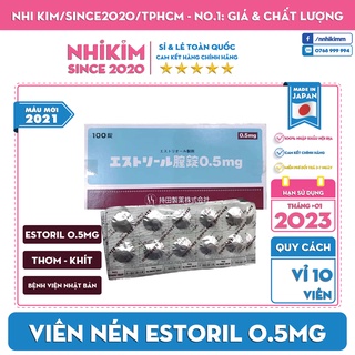 [ TỔNG KHO ] Viên Nén Estoril 0.5mg