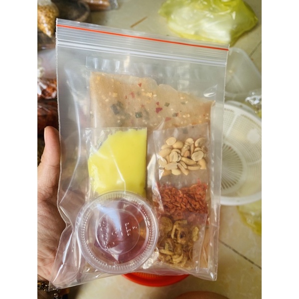 combo 50b bánh trang dẻo me cay