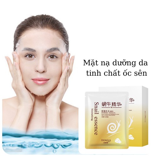 Mặt nạ Bioaqua tinh chất ốc sên nổi tiếng nội địa Trung | BigBuy360 - bigbuy360.vn