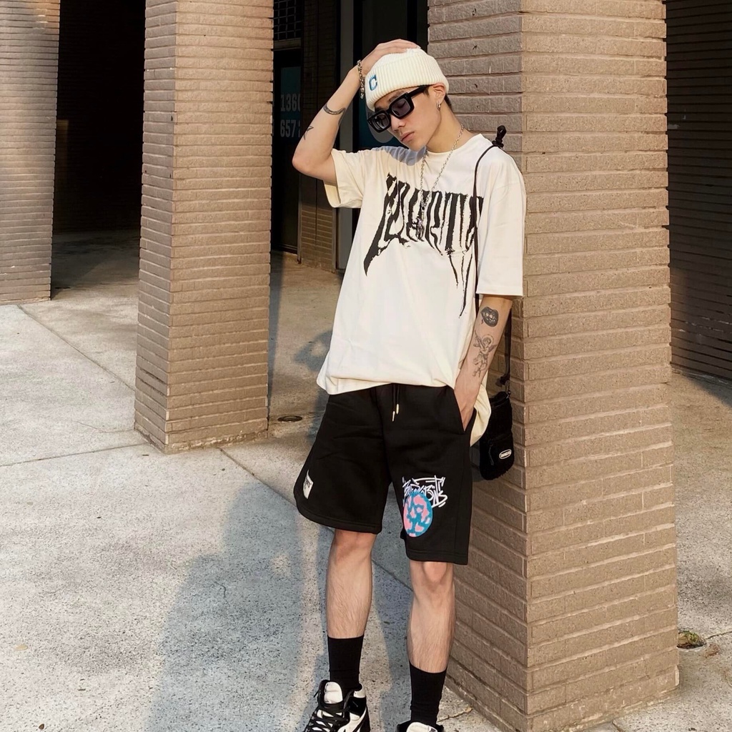 Áo thun unisex bad habits DRIP TEE phom rộng tay lỡ dành cho nam nữ local brand phong cách Ulzzang - Gin Store