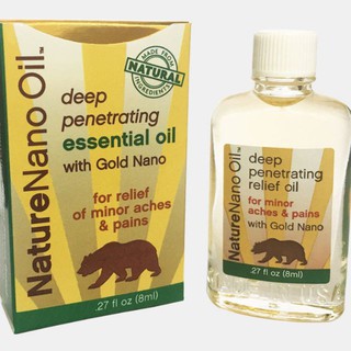 Dầu nóng con gấu nature nano oil 8ml