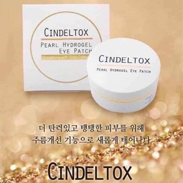 MẶT NẠ MẮT CINDEL_TOX - DÀNH CHO AI HAY BỊ THÂM QUẦNG MẮT