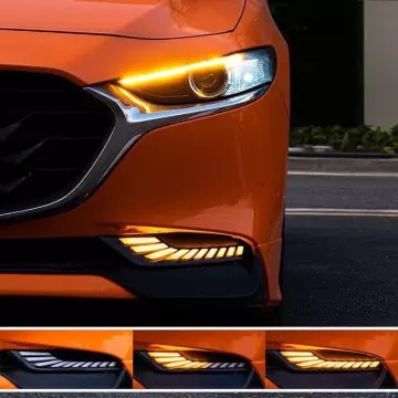 Led gầm trước, Led cản trước, đèn gầm trước 4D dành cho xe Mazda 3 2020-2022
