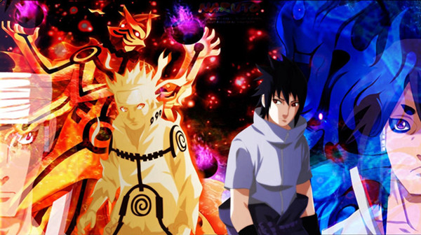 Bộ Dụng Cụ Làm Tranh Đính Đá 5D Họa Tiết Naruto Độc Đáo Kích Thước 40x30cm DIY Dùng Trang Trí