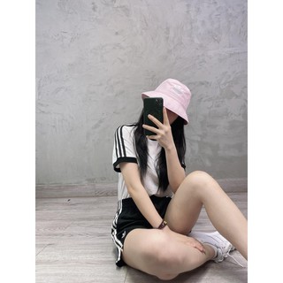 (HÀNG XUẤT XỊN) Mũ / nón bucket hồng