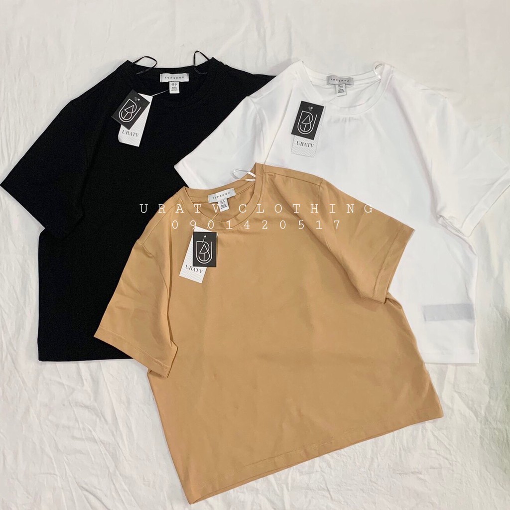 [FREESHIP - ẢNH THẬT] ÁO thun TRƠN dáng LỬNG T0PSH0P